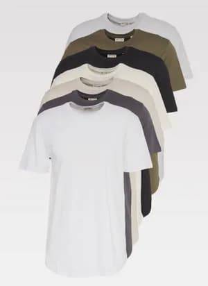 ONLY & SONS ONSJEFF 7 Pack T-Shirts
