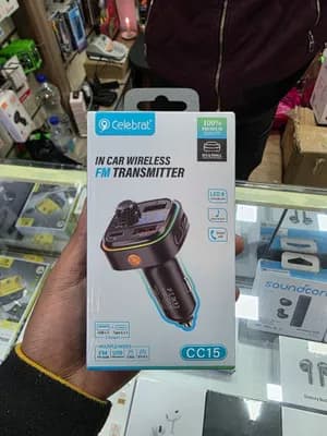 Celebrat CC15 In Car Wireless FM Transmitter