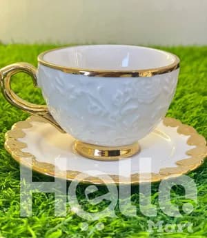 Decorative Coffee Cup Set 6 Pieces