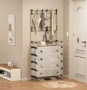 New Simple Floor Clothes Rack