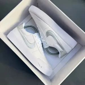 Nike Court Shot White Silver