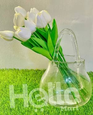 Decorative Glass Flower Vase