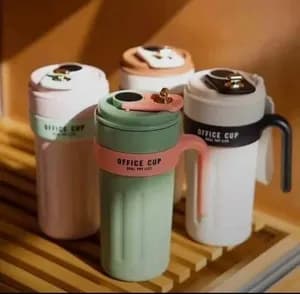 Stainless Steel Coffee Mug with Temperature Display