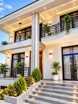 Modern B+G+1 House in Ayat