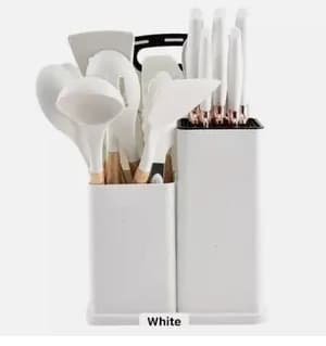 Silicone Kitchenware Utensil Knife Set