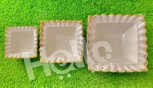 3-Piece Decorative Food Serving Bowls