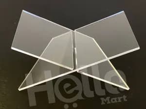 Acrylic Home Decor Book Stand