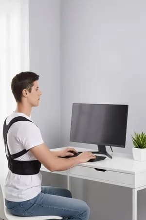 Adjustable posture corrector belt