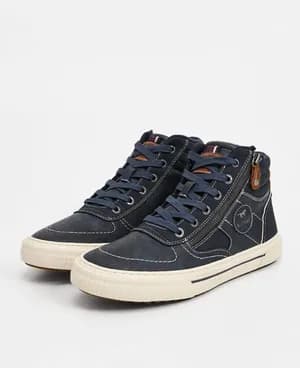 Mustang Synthetic High-Top Sneakers Size 43