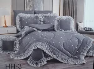 Seven (8) Pcs Comforter set