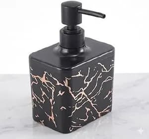 Luxury Black Marble Soap Dispenser