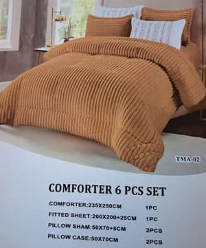 6 Pcs Comforter Set
