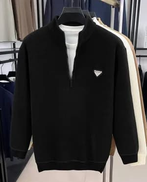 Men's Half zip Sweater
