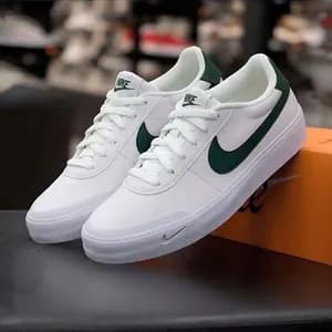 Nike Court Shot White Green Men's Shoes