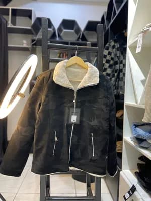 Men's Camo Fleece Jacket