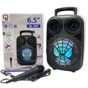 Spider-Man Party Speaker QL-603 6.5 Inch