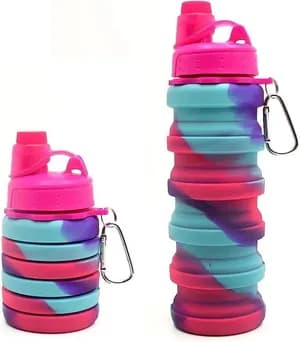Foldable Silicone Water Bottle 500ml
