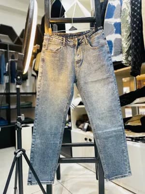 Washed Denim Jeans Sizes 30-36