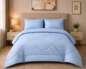Cotton Double Face Comforter Set