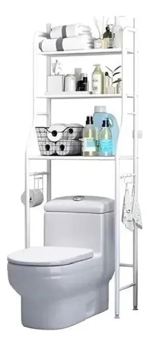 3-Tier Over-the-Toilet Storage Rack