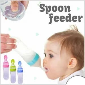 Baby Silicone Feeding Spoon