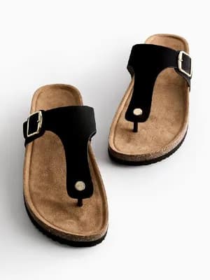 Primark T- bar buckle mule sandals