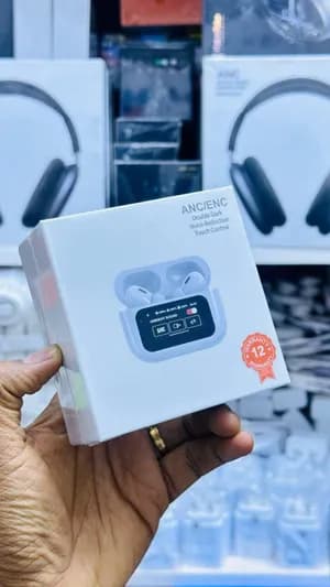 ANC ENC Touch Control Earbuds White