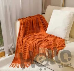 Soft Knitted Sofa Throw Blanket