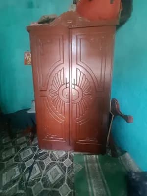 Two-Door Modern Wooden Wardrobe
