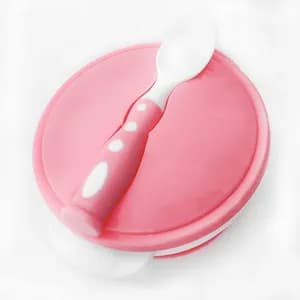 Suction Baby Feeding Bowl with Spoon