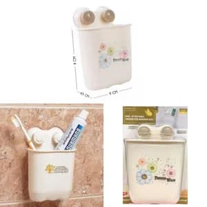 wall-mounted suction cup holder