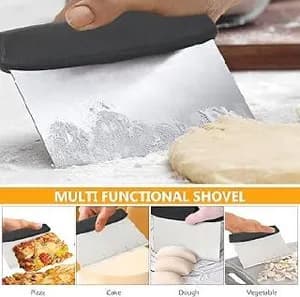 Stainless Steel Pastry Bench Scraper