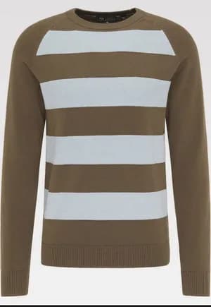 MO Brand Striped Sweater