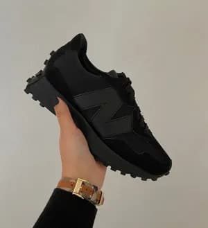 Women's New Balance 327 Triple Black