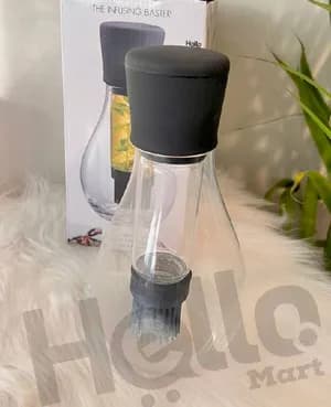 Infusing Oil Baster with Silicone Brush