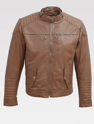 LE TEMPS Leather Jacket