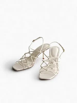Primark The Edit Braided Stiletto Heeled Sandals
