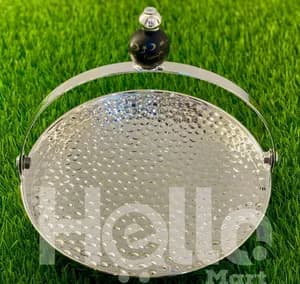Decorative Metal Snack Serving Tray