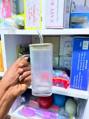 Diamond Heat Resistant Glass Mug
