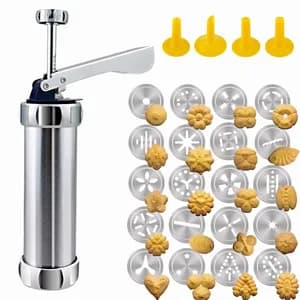 Cookie Press Machine with 20 Moulds