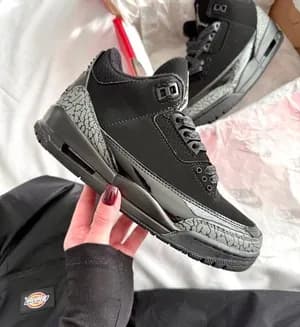 Air Jordan 3 Retro Black Cat Shoes
