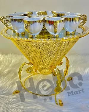 Medium Coffee Cup Set with Stand