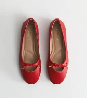 New Look cutout ballet pump