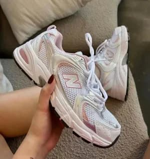 New Balance 530 White Pink Women's Shoes