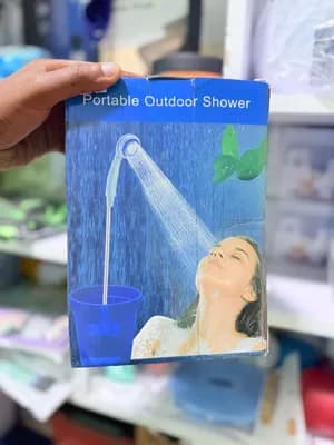 Portable Outdoor Camping Shower Pump