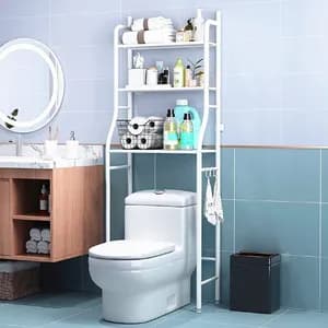 Over-Toilet 3-Tier Metal Storage Rack
