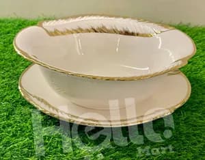 Decorative Shorba Genfo Serving Bowl Set