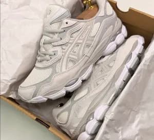 ASICS Gel NYC Cream Cloud Grey Unisex Shoes