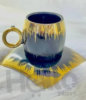 Decorative Coffee Cups Set of 6