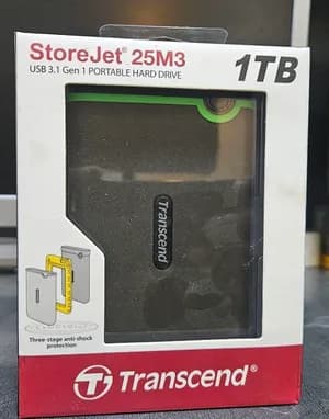 Transcend StoreJet 25M3 1TB HDD